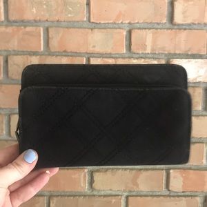 Thirty-one black fabric “Perfect Cents” wallet